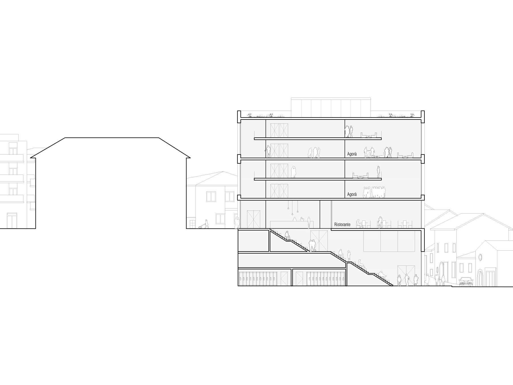 GFC architecture - Passeggiata verticale